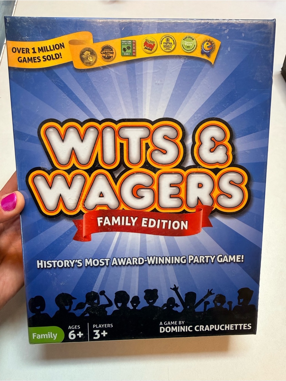 Wits & Wagers Family Edition Board Game NEW Sealed | Award-Winning Party Game